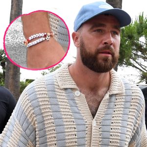 Travis Kelce trägt "Fearless"-Freundschaftsarmband in Cannes