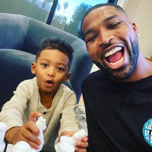 Selten: Tristan Thompson postet Selfies mit Söhnchen Prince