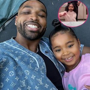 Süß! Tristan Thompson und Tochter True geben Tanzeinlage