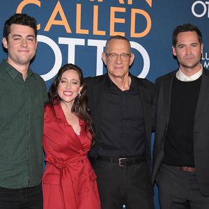 Selten: Tom Hanks posiert mit Sohn Truman auf Red Carpet