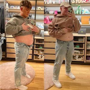Twenty4tim glücklich: Seine Hose geht endlich wieder zu!