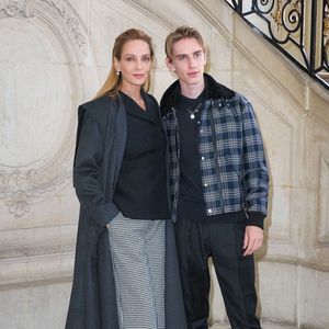 Selten: Uma Thurman zeigt sich auf Event mit ihrem Sohn