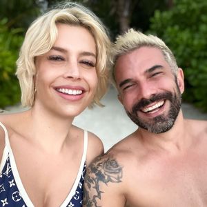 Vor dem Dschungel: Verena Kerth und Marc Terenzi turteln