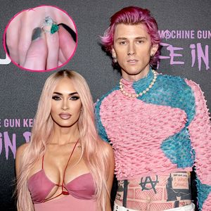 Zum Jahrestag: MGK steckt Megan Fox Verlobungsring an Finger