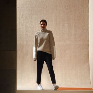 Schwarz und weiß: Victoria Beckhams androgyner Top-Auftritt