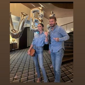 Victoria und David Beckham zeigen sich im Jeans-Partnerlook!