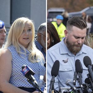 Virginia Giuffres (†) Brüder demonstrieren vor Epstein-Ranch