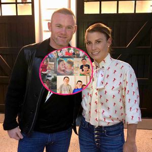 Rührend: Coleen und Wayne Rooney gratulieren ihrem Sohn (11)