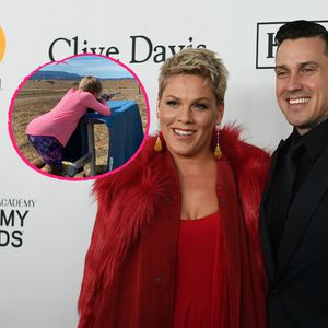 Krasse Bilder: Hier sieht man Pinks Kinder beim Schießen!