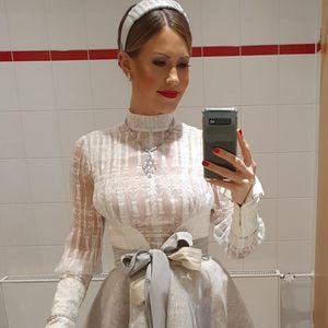 Mama Wolke Hegenbarth wieder so schlank wie vor der Geburt