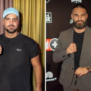 Yasin bemalt Alek's Auto bei "Fame Fighting"-Pressekonferenz