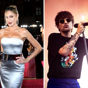 Zara McDermott teilt Story mit Louis' Tattoo im Hintergrund
