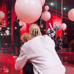 Süß! Klein Zoe besucht Lena Gercke bei "The Voice"-Proben