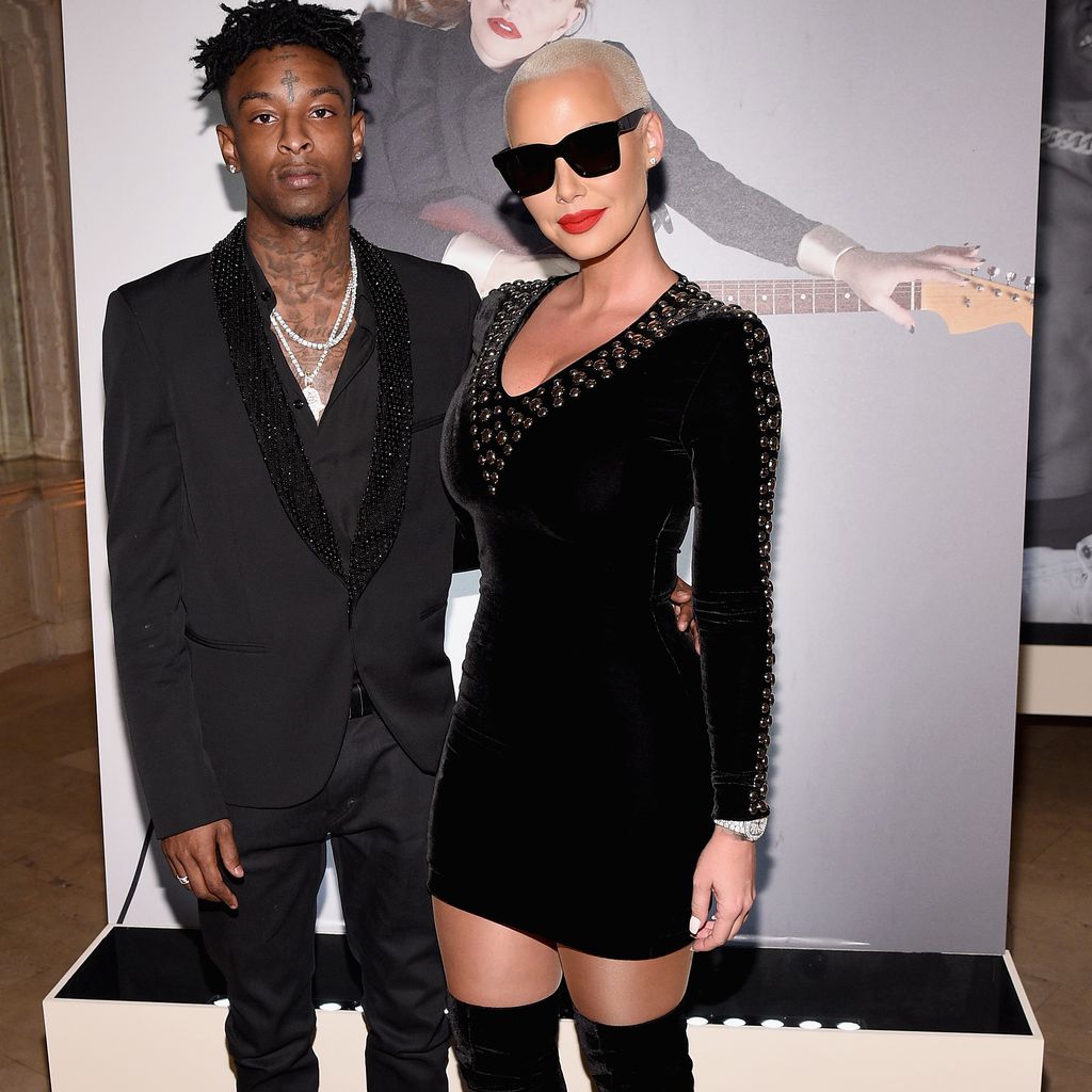 21 Savage und Amber Rose im The Plaza Hotel in New York