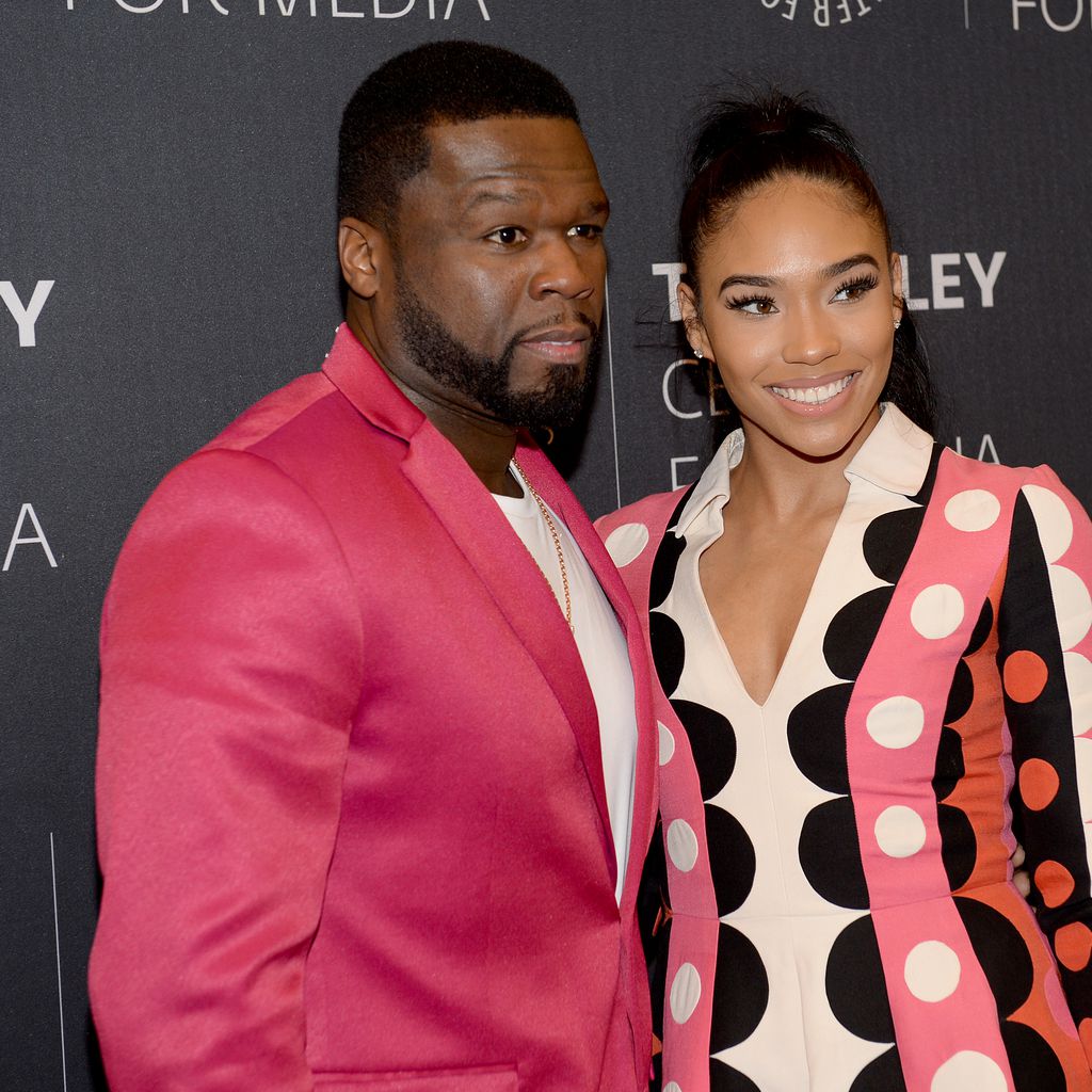 50 Cent mit seiner Freundin Jamira Haines im Februar