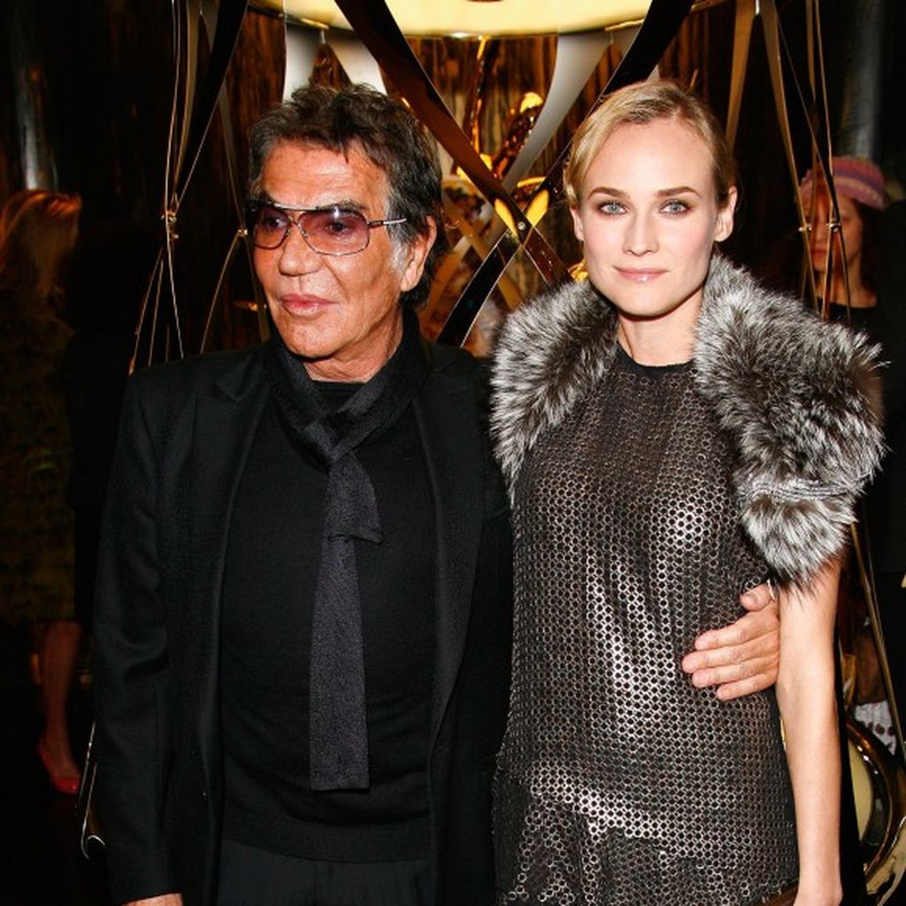 Diane Kruger und Roberto Cavalli