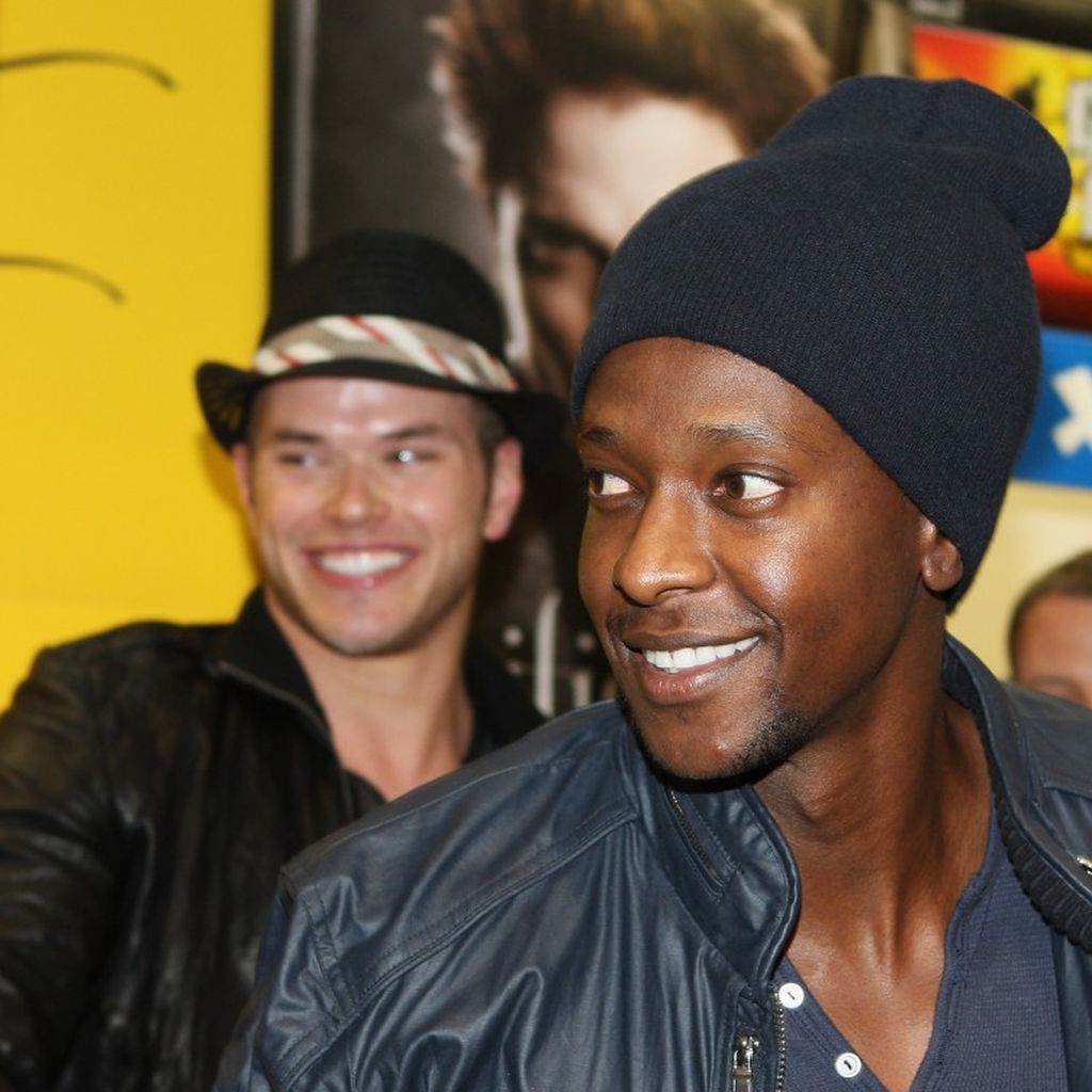 Kellan Lutz und Edi Gathegi