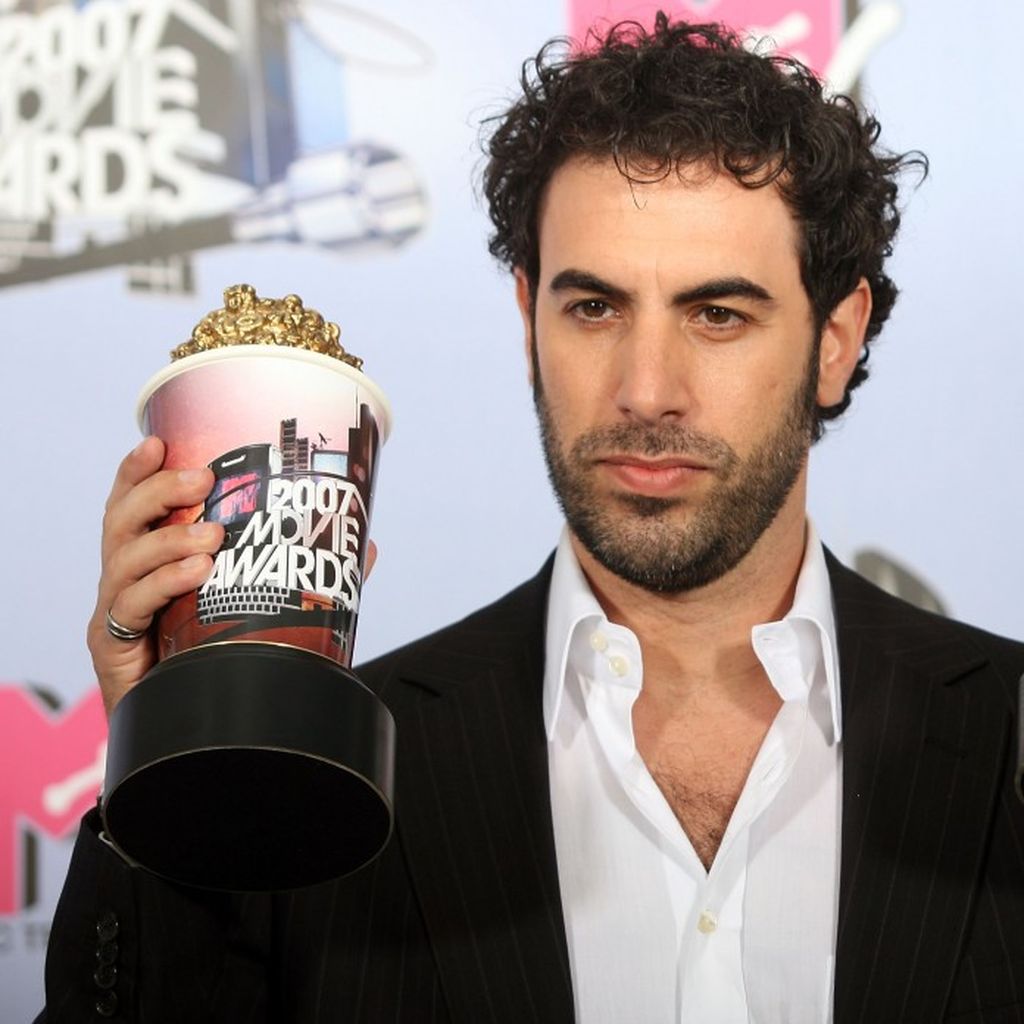 Sacha Baron Cohen, Isla Fisher und Borat