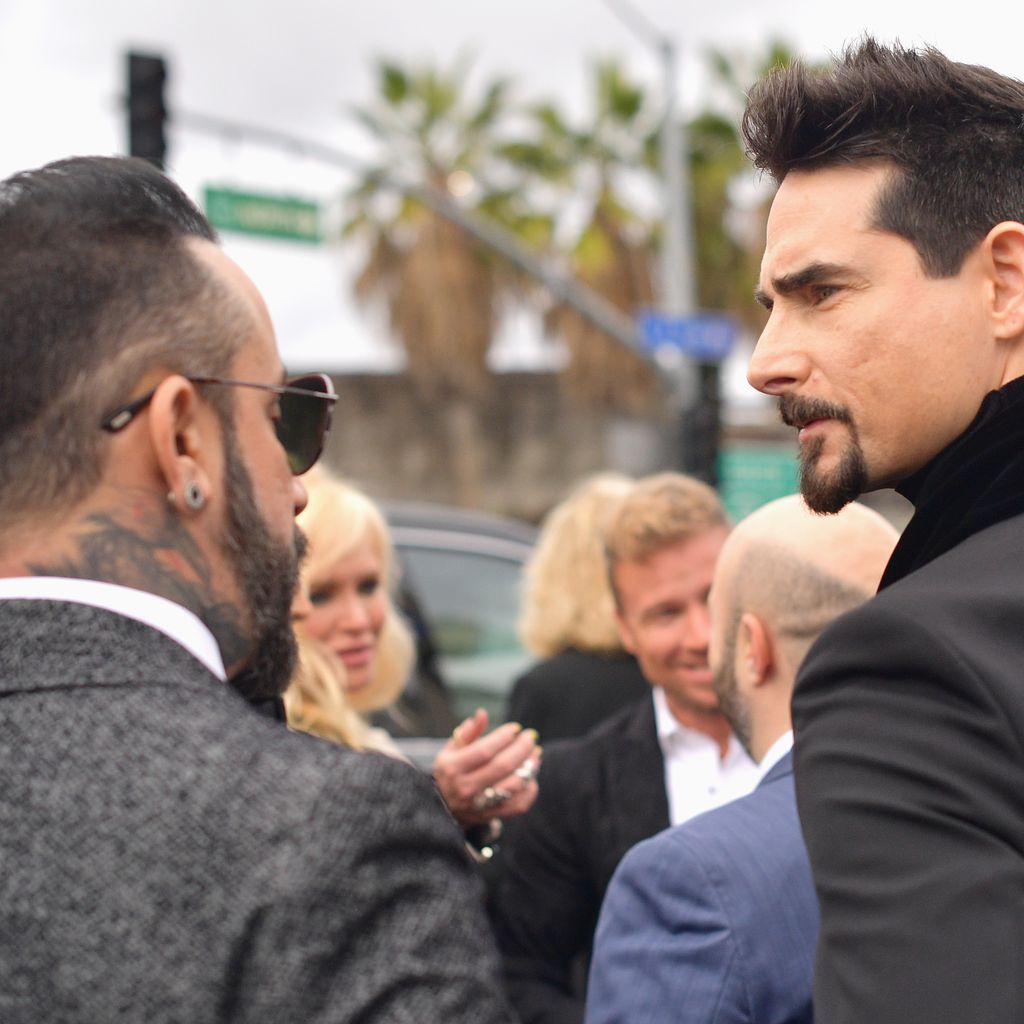 A.J. McLean und Kevin Richardson von den Backstreet Boys