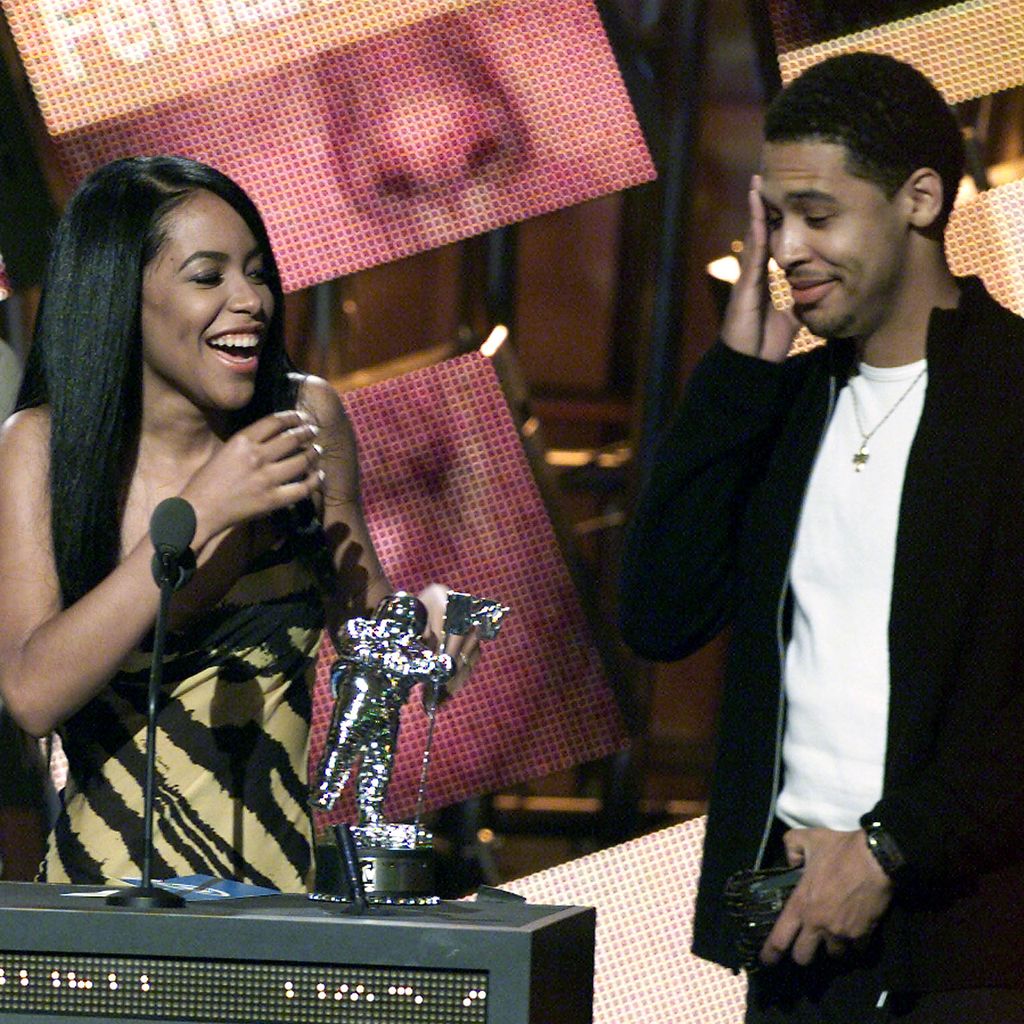 Aaaliyah und ihr Bruder Rashad Haughton bei den "Teen Choice Awards" 2000 in Santa Monica