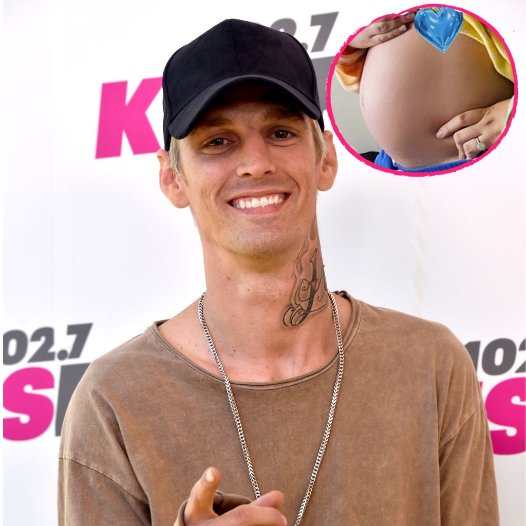 Aaron Carter und Melanie Martin