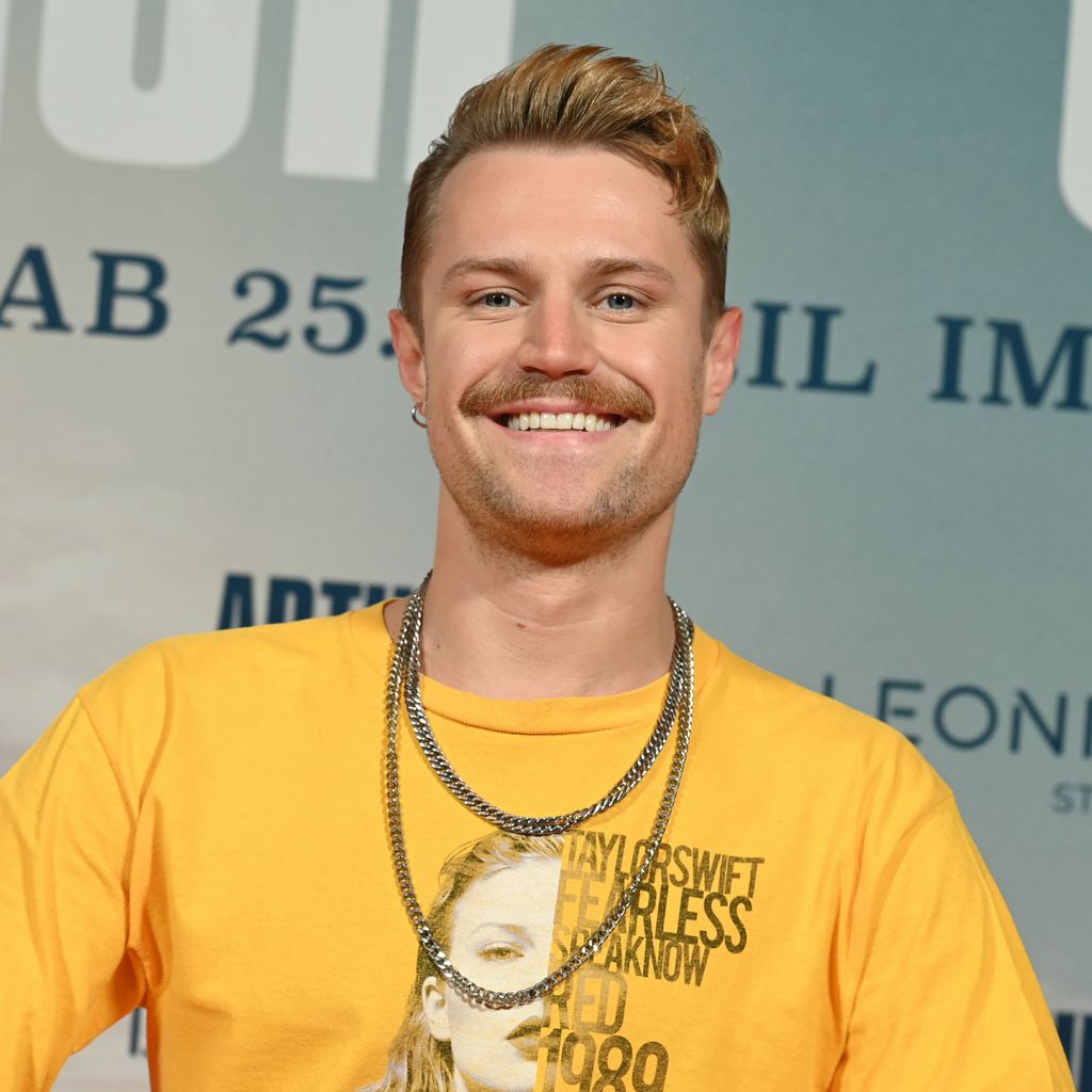 Aaron Koenigs bei einem Charity-Screening von "Arthur der Große", April 2024