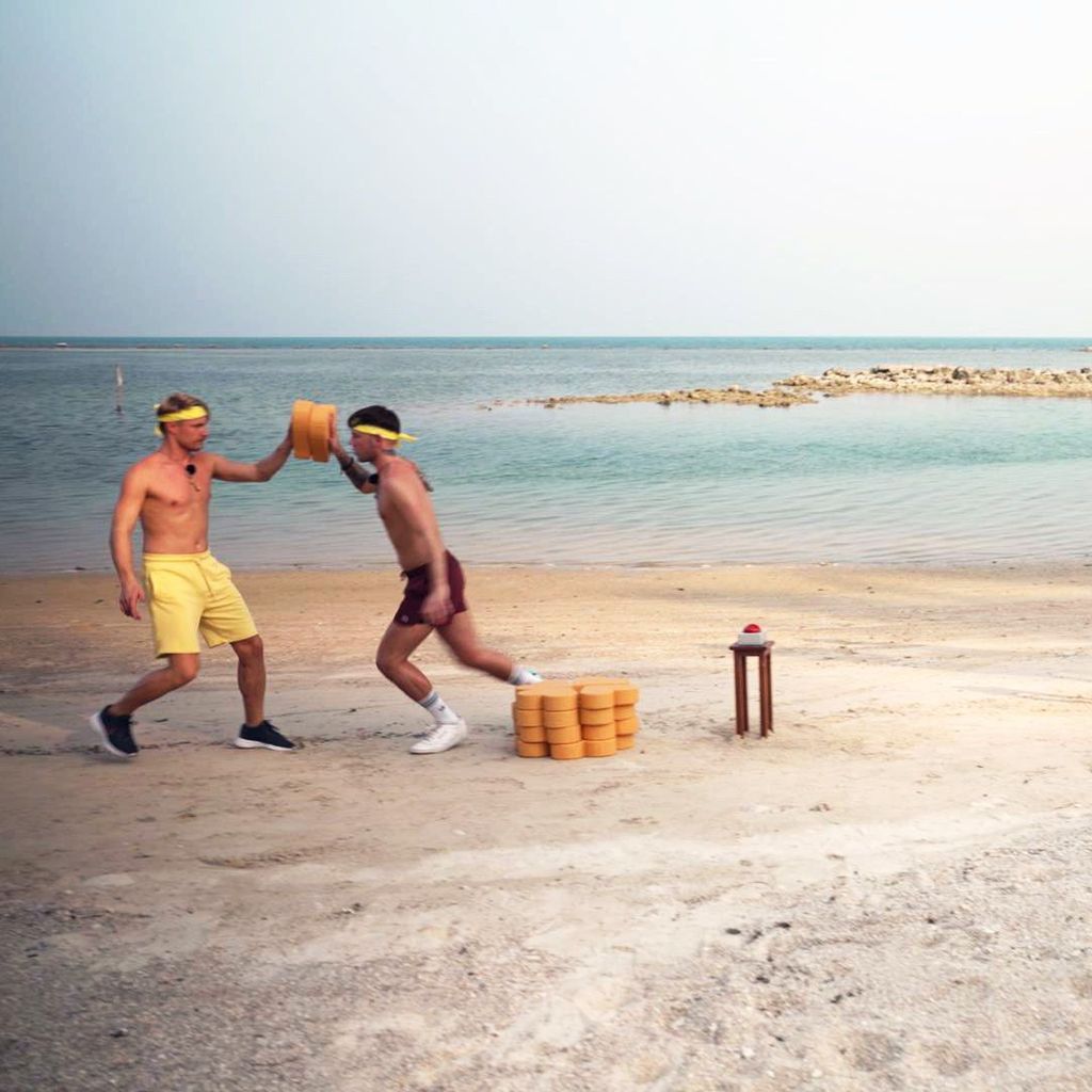 Aaron, Lukas, Nik und Philippe im "Charming Boys"-Finale