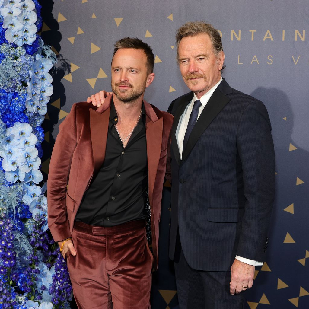 Aaron Paul und Bryan Cranston, Schauspielkollegen