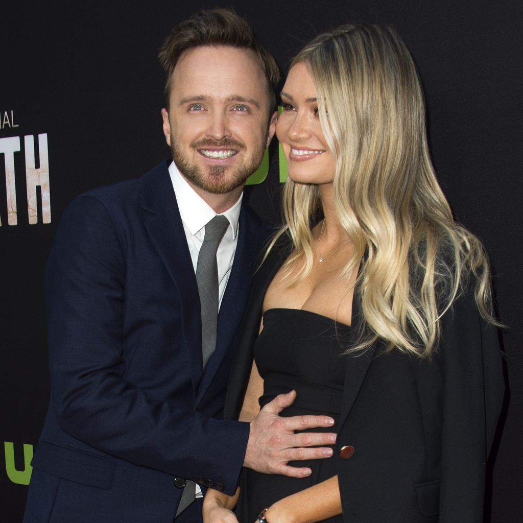 Aaron Paul und seine Frau Lauren bei der Premiere von "The Path"
