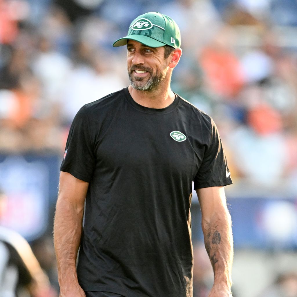 Aaron Rodgers im August 2023