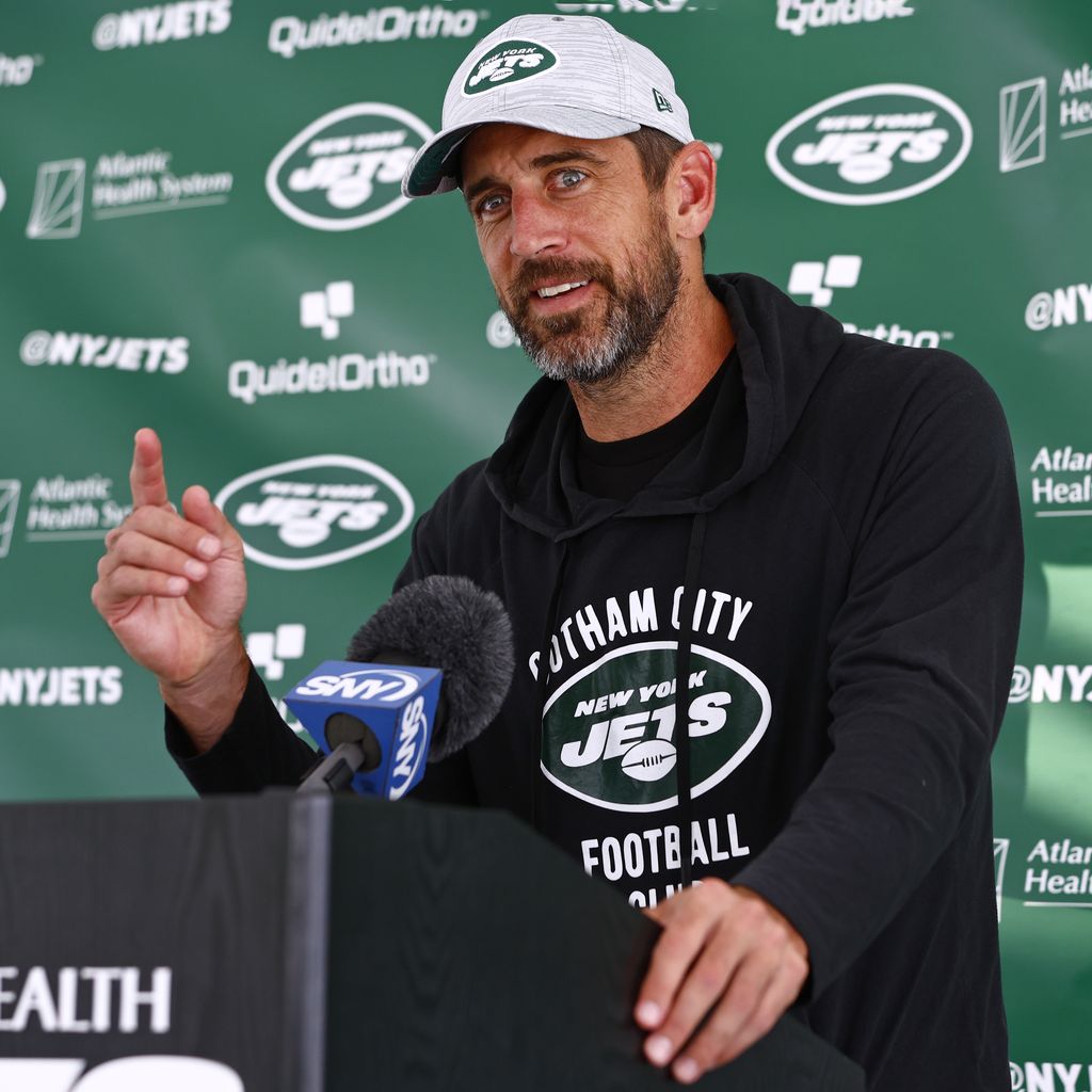 Aaron Rodgers im Juli 2023
