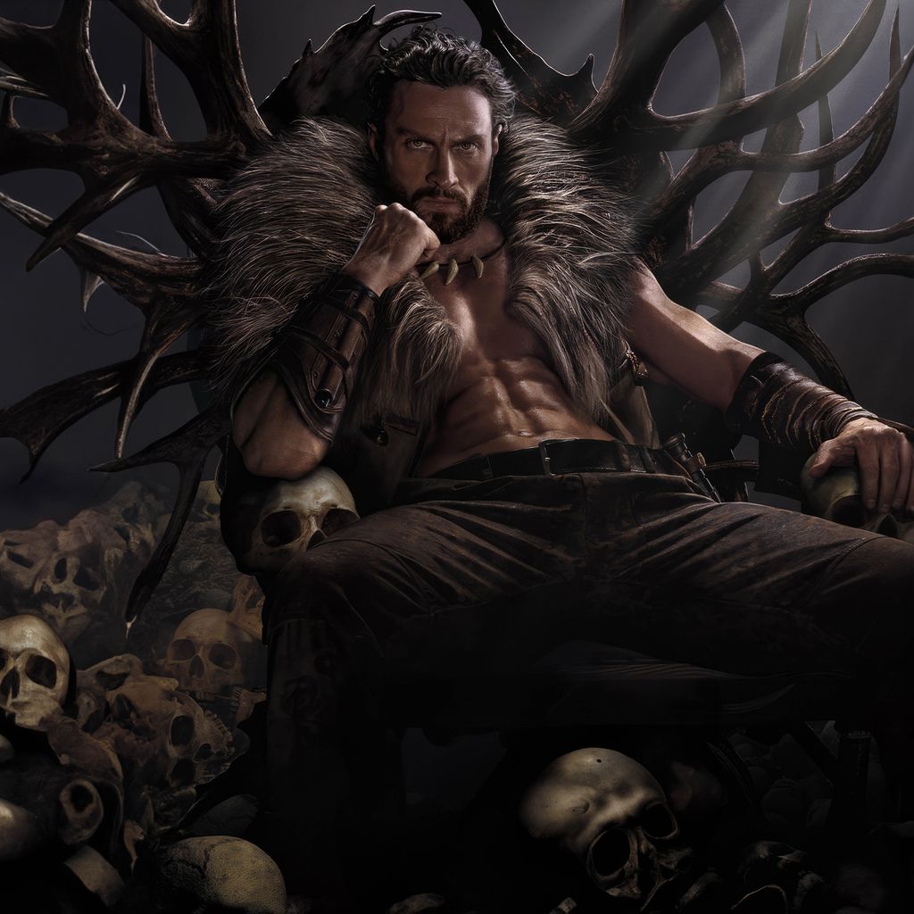 Aaron Taylor-Johnson als Kraven in "Kraven The Hunter" (2024)