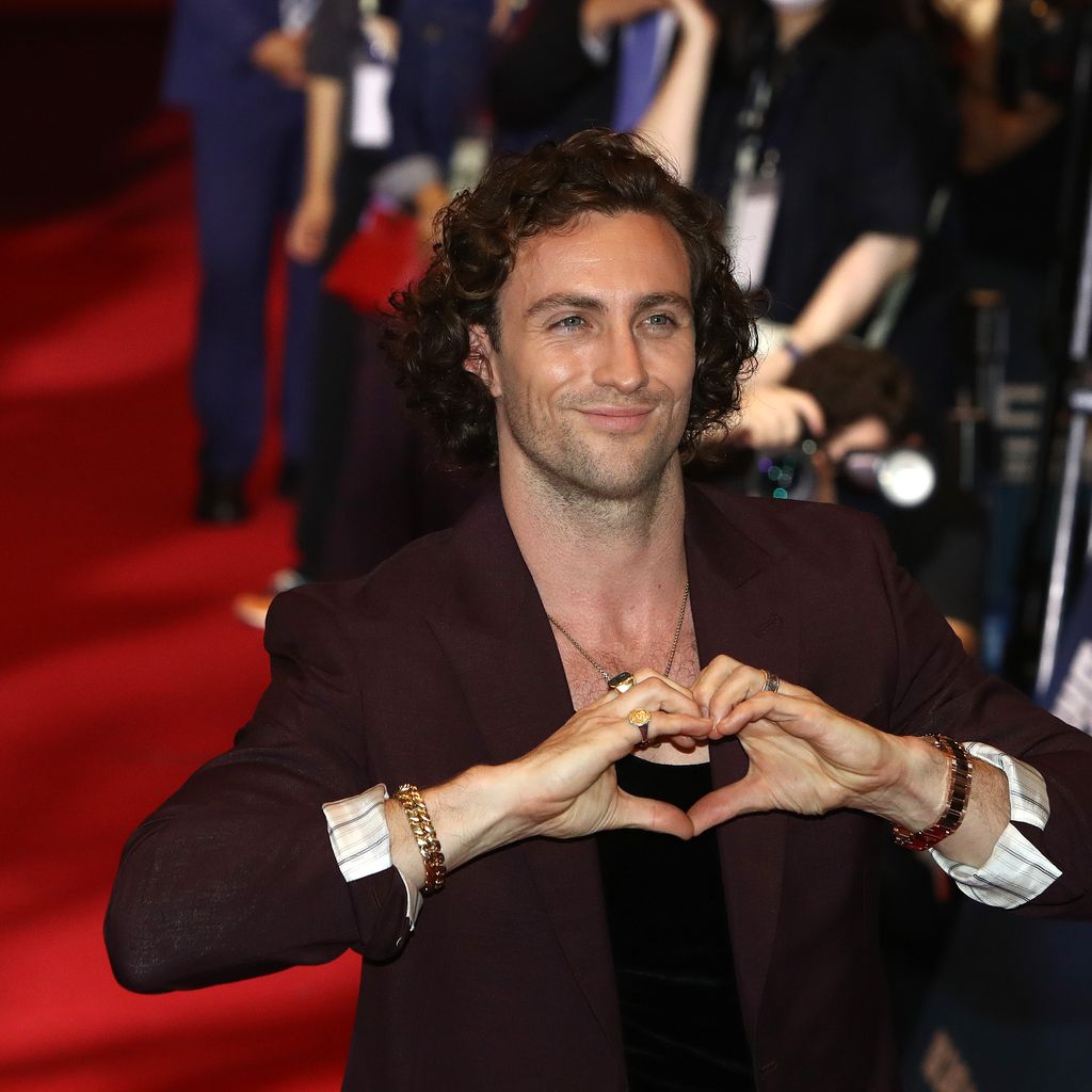 Aaron Taylor-Johnson bei der Premiere von "Bullet Train"