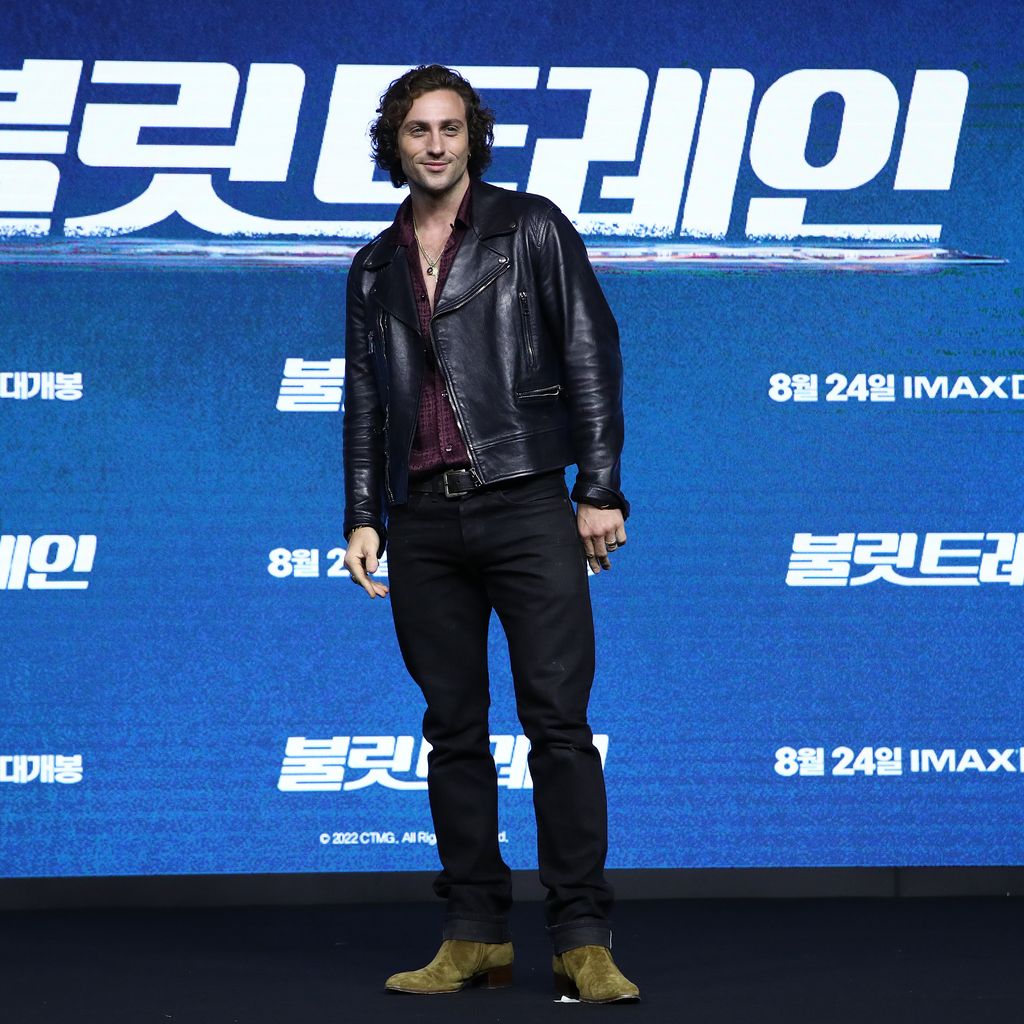 Aaron Taylor-Johnson in Seoul im August 2022