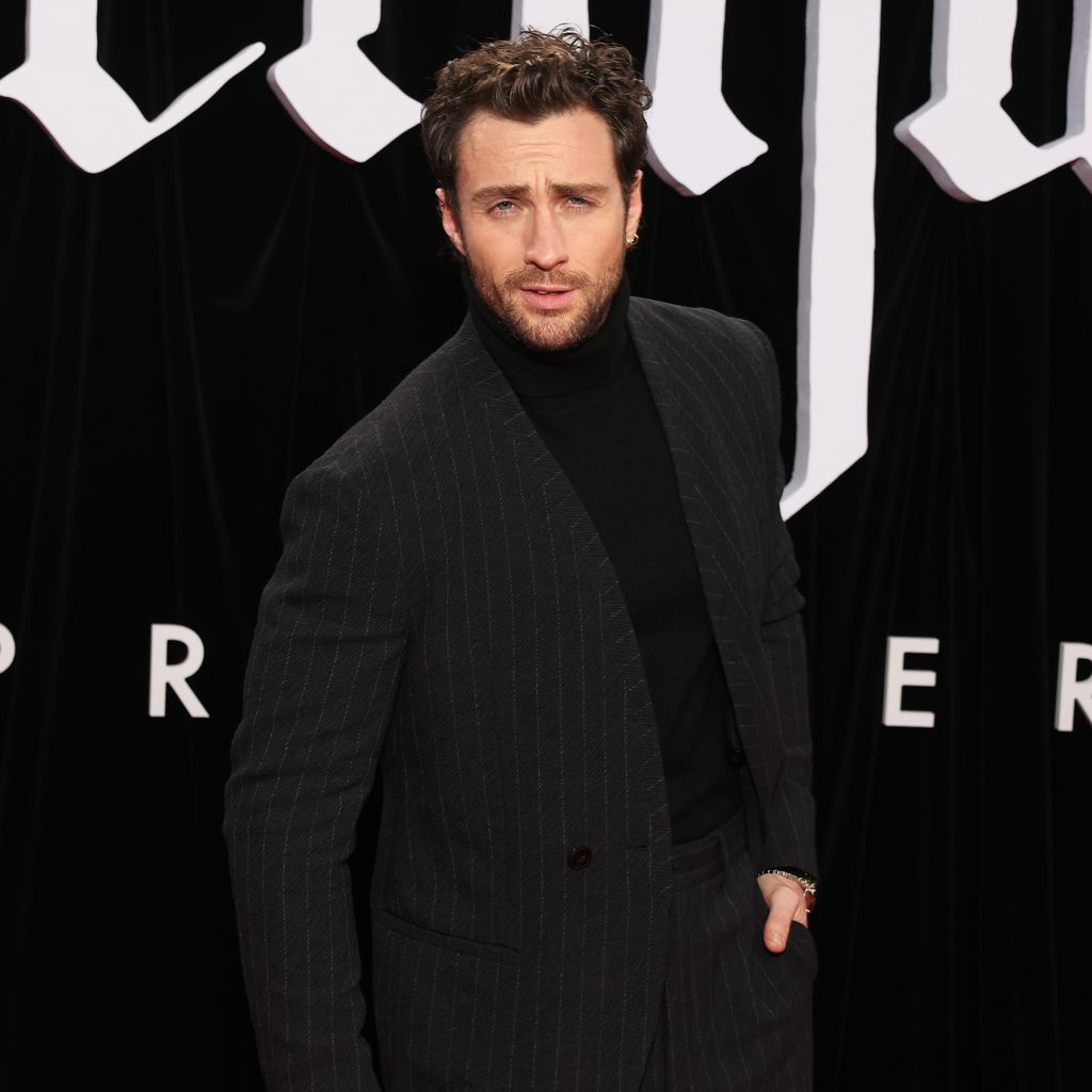 Aaron Taylor-Johnson auf der Weltpremiere von "Nosferatu" in Berlin, Dezember 2024