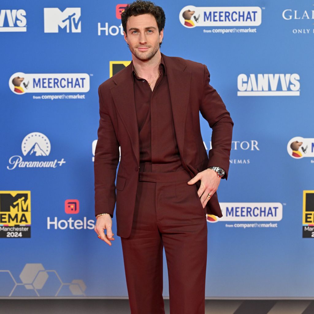 Aaron Taylor-Johnson bei den MTV EMAs, November 2024