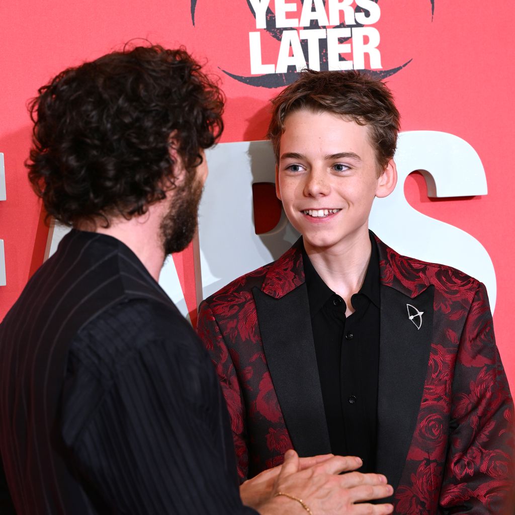 Aaron Taylor-Johnson und Alfie Williams bei der Weltpremiere von "28 Years Later" 2025 in London.