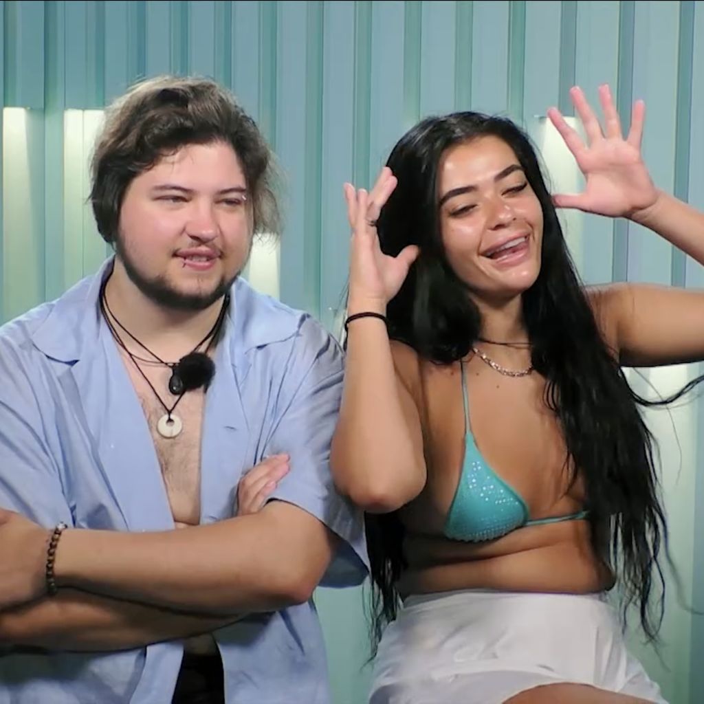 Aaron und Elsa Latifaj bei "Beauty & The Nerd"