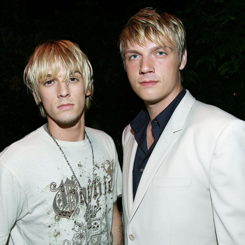 Aaron und Nick Carter im Juli 2006