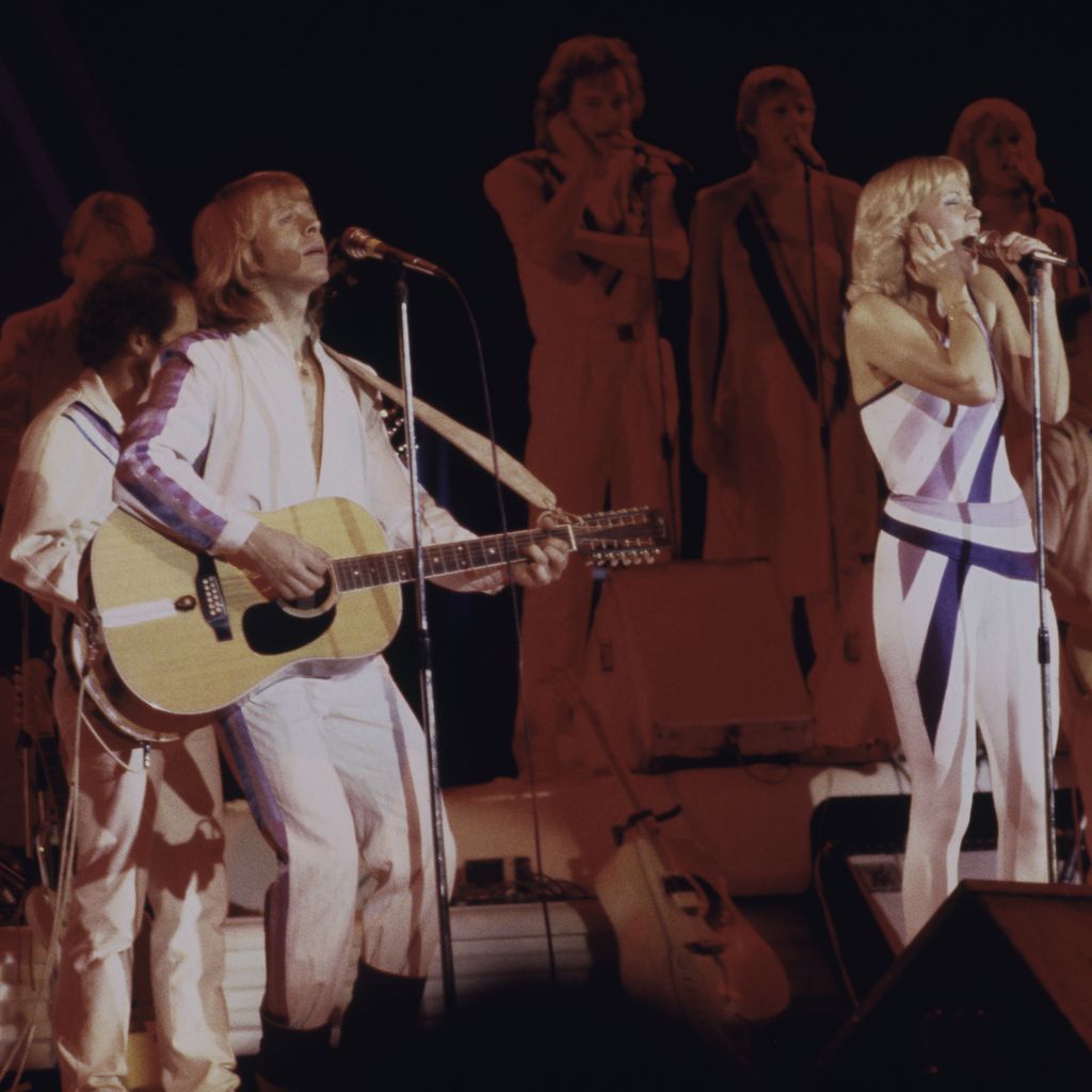 ABBA bei ihrer finalen Tour im Jahr 1979