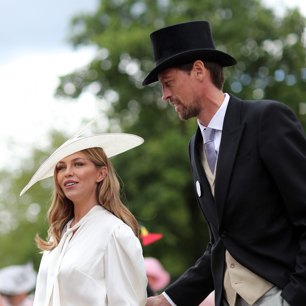 Abbey Clancy und Peter Crouch beim Pferderennen in Ascot