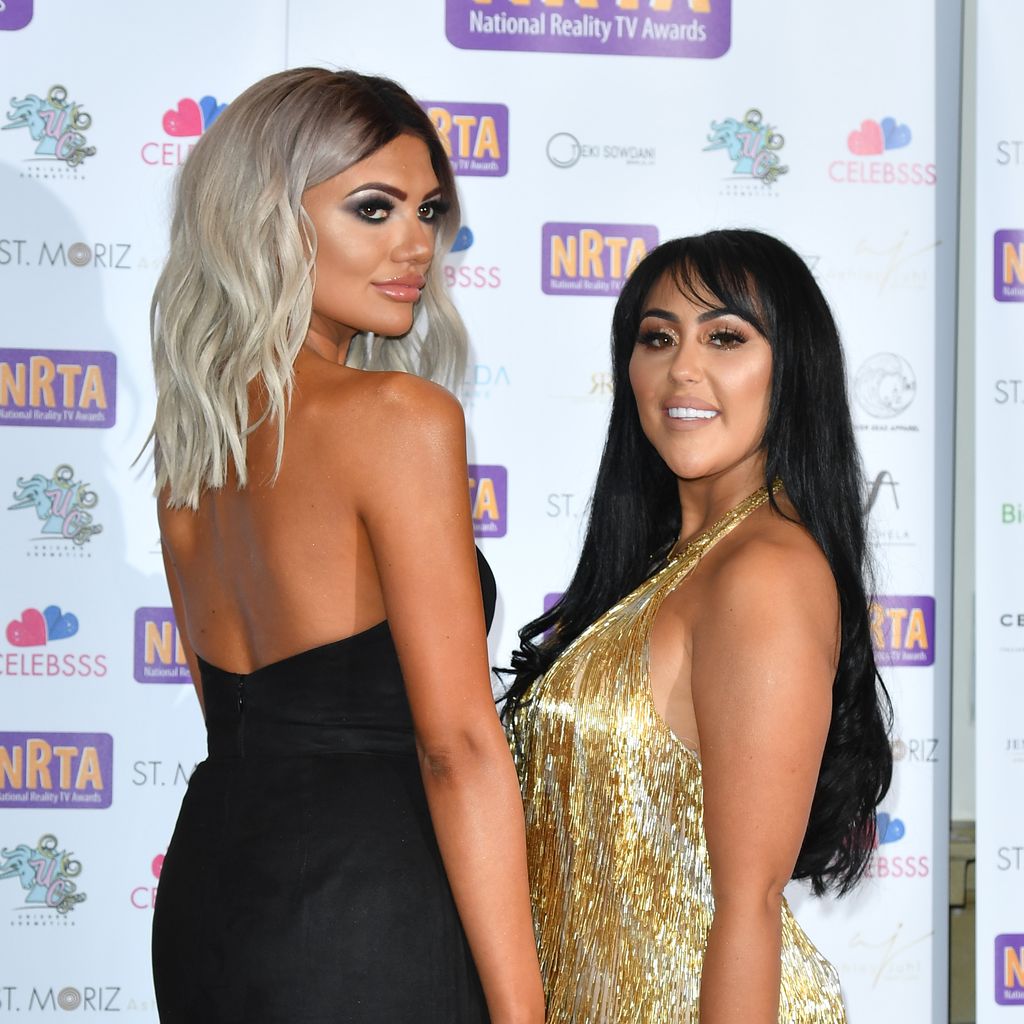 Die "Geordie Shore"-Stars Abbie Holborn und Sophie Kasaei 2018 bei den National Reality TV Awards.