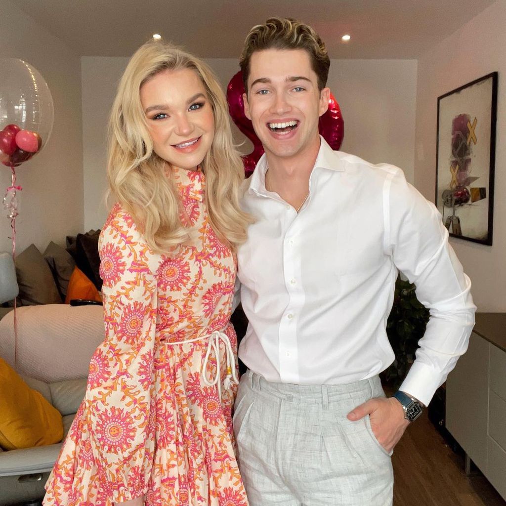 Abbie Quinnen und AJ Pritchard im Mai 2021