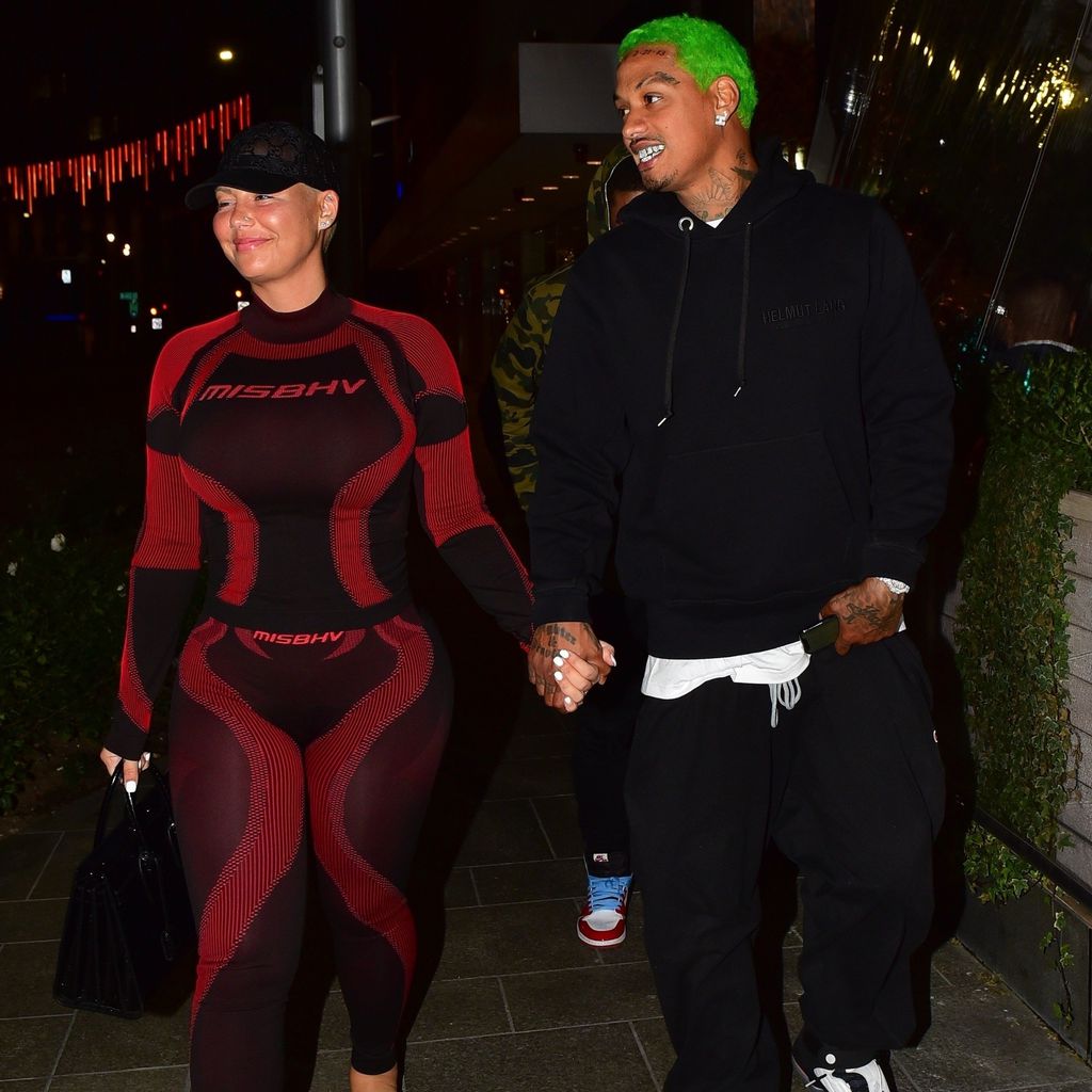 Amber Rose und Alexander Edwards, Dezember 2019