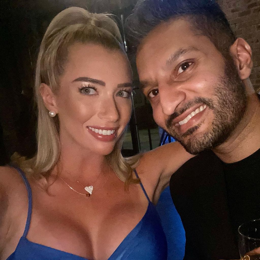 Abhishek Chatterjee (r.) mit seiner Freundin Emily