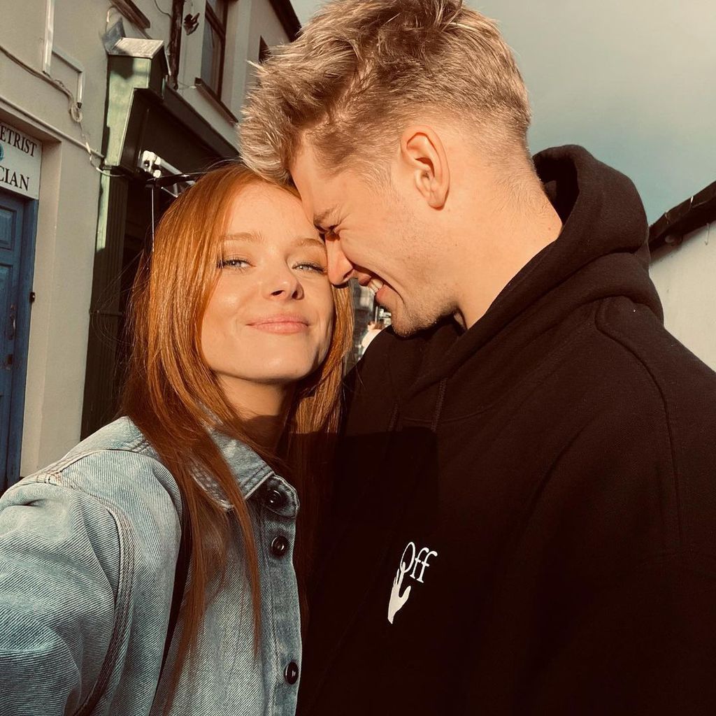 Abigail Cowen und Danny Griffin, Oktober 2021