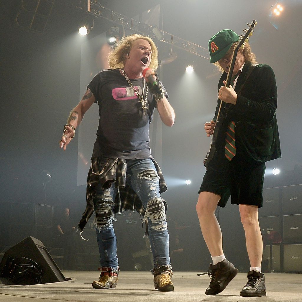 Die Band AC/DC bei einem Konzert 2016