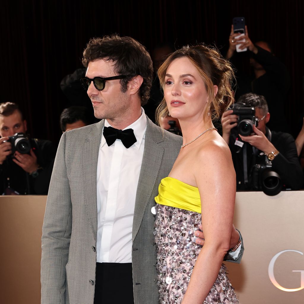 Adam Brody und Leighton Meester bei den Golden Globes 2026
