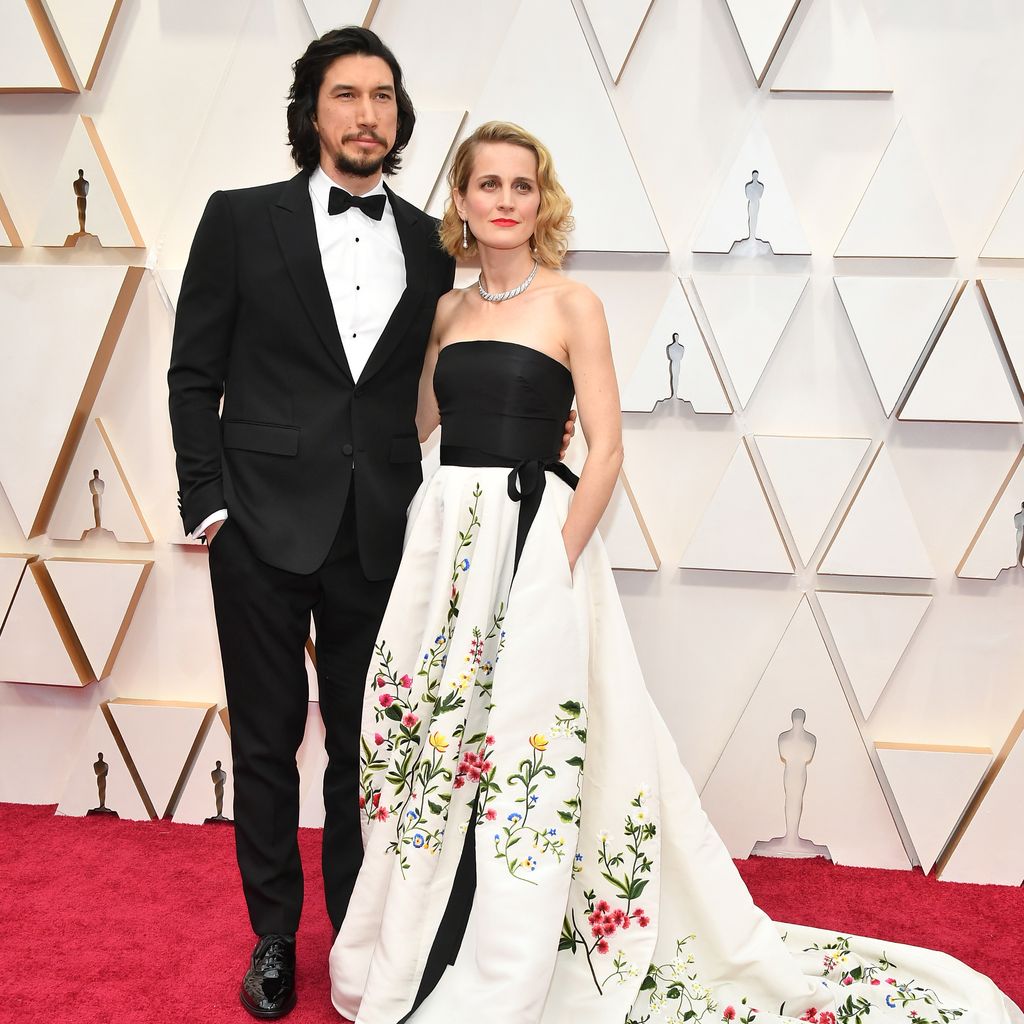 Adam Driver und Joanne Tucker im Februar 2020
