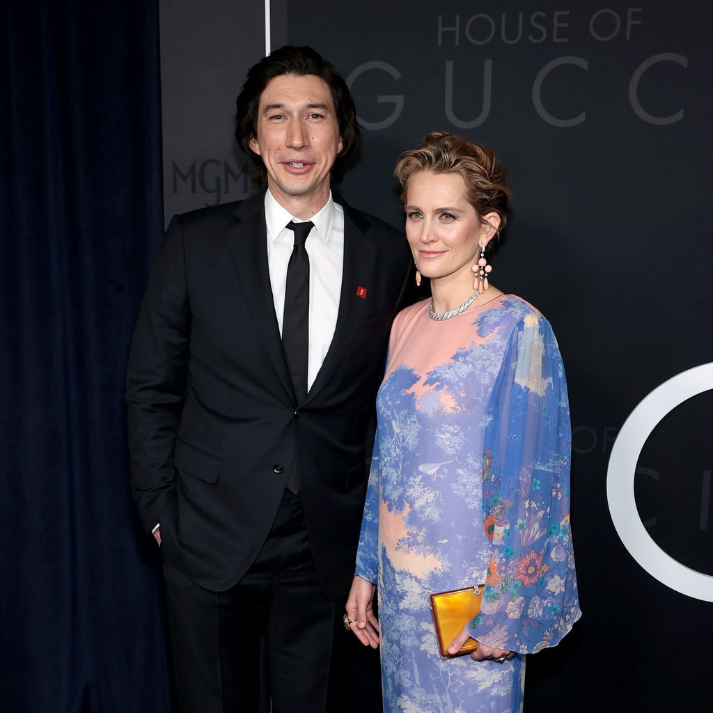 Adam Driver und Joanne Tucker im November 2021 in New York City